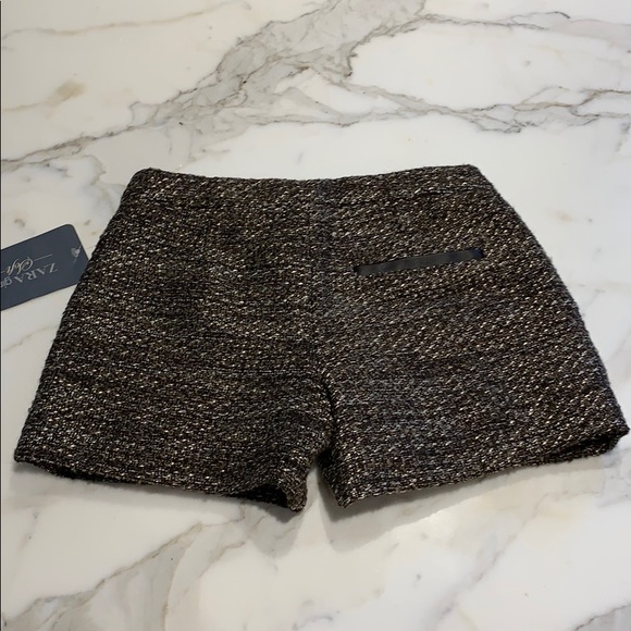 Zara Girls tweed shorts NEW - Picture 5 of 7